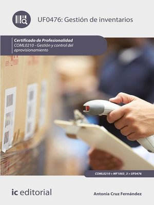 cover image of Gestión de inventarios. COML0210
